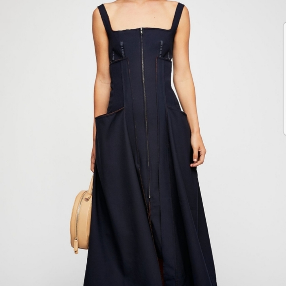 Free People Elaj Style Mafia Heavy Knit Dress